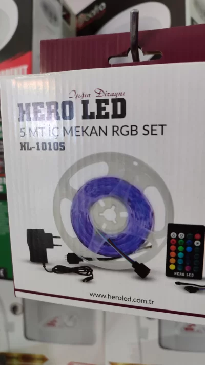 RGB kumandalı led